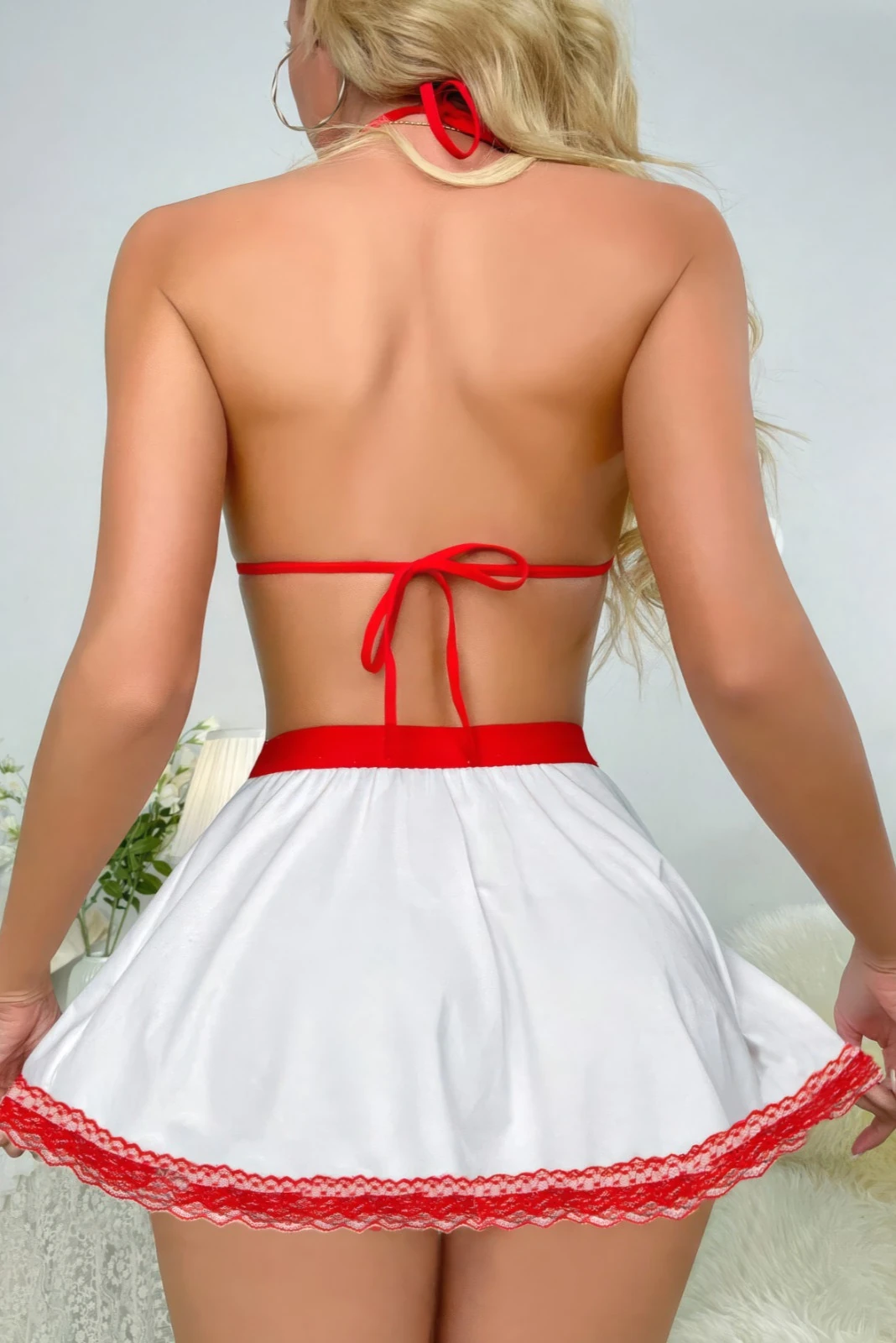 Fantazi Hemşire Kostümü Beyaz